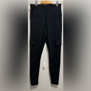 Curves N Combatboots Black Leggings 26 inch Inseam Womens Size Small